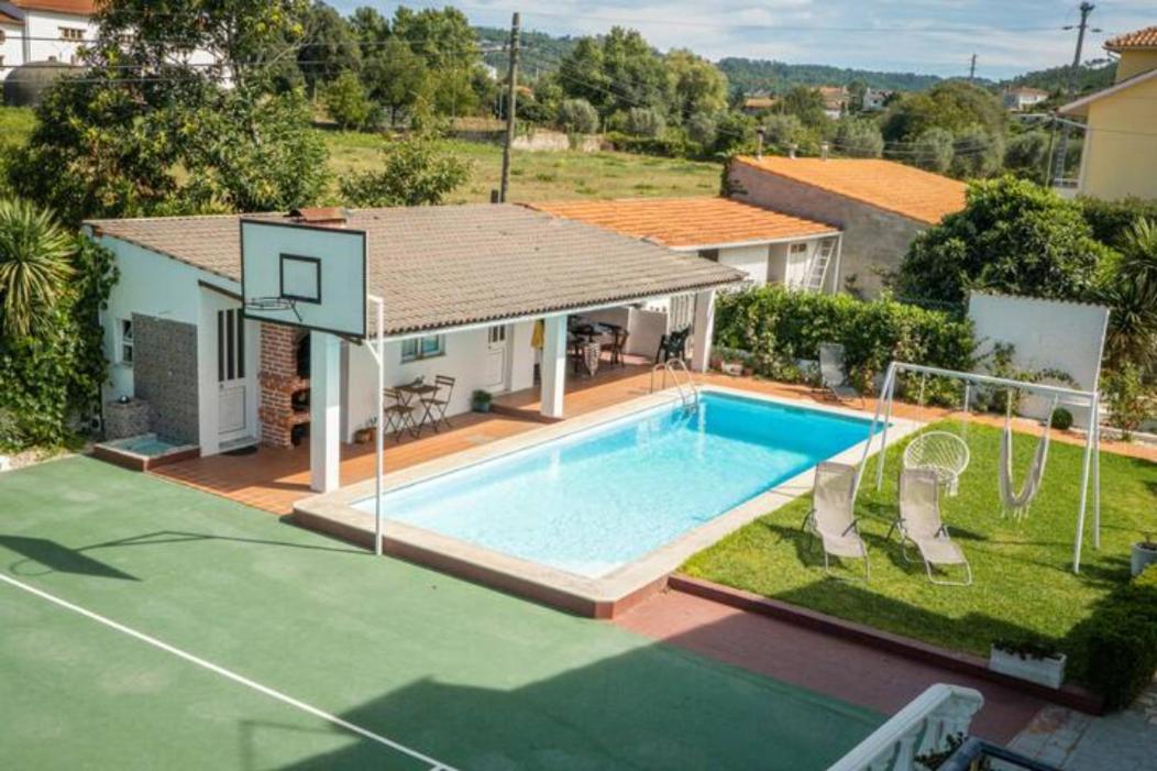 Delfim E Carmo - Entire House Com Piscina Villa São Pedro do Sul Buitenkant foto